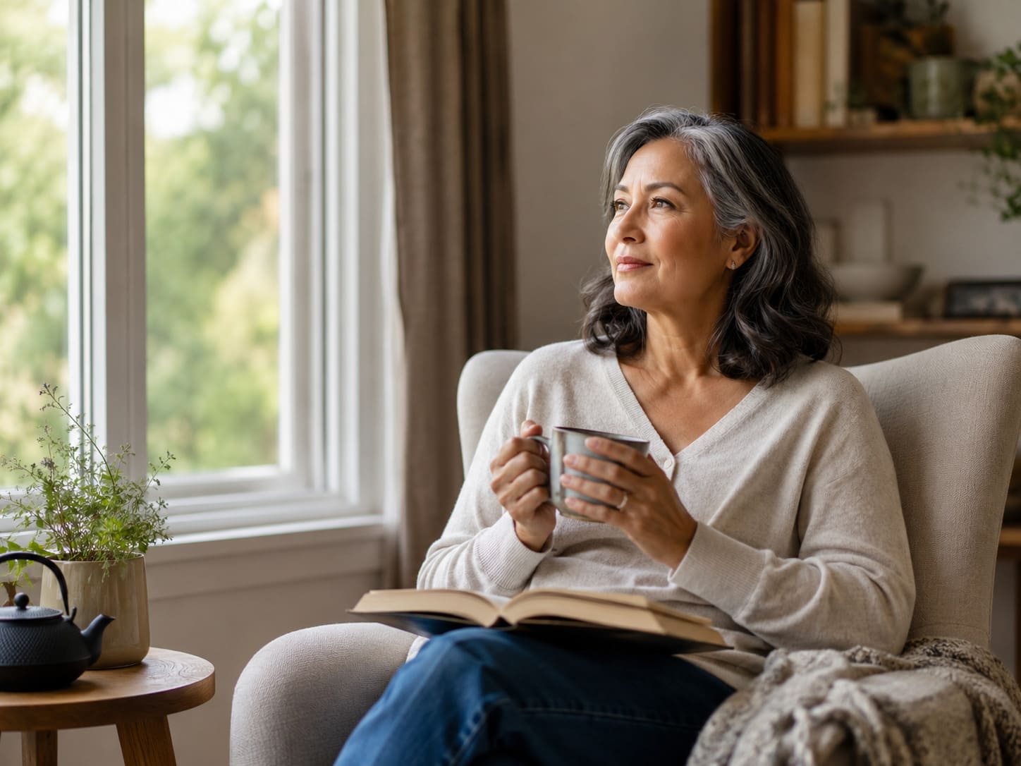 A patient speaking with Dr. Malathi about physician-led integrative cancer care